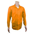 Transforming Technologies ESD Jacket, 3/4ths Length, Lapel Collar, Snap Cuff, 5X-Large, Orange JKC9029SPOR